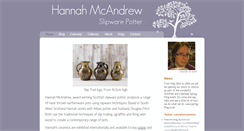 Desktop Screenshot of hannahmcandrew.co.uk